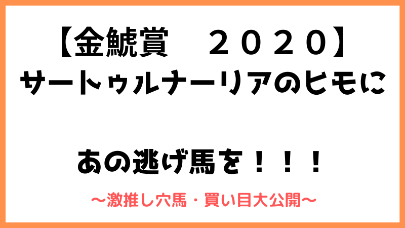 金鯱賞2020