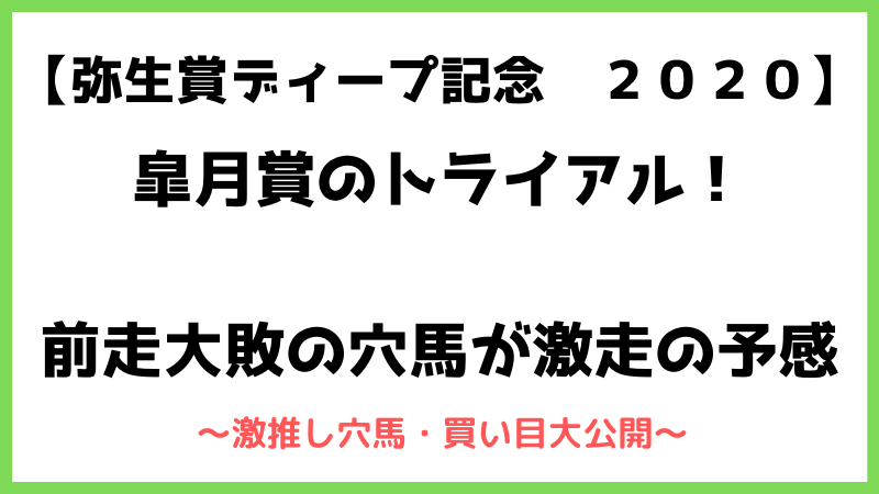 報知杯弥生賞ディープインパクト記念2020