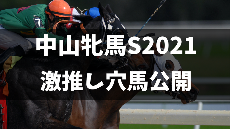 中山牝馬ステークス2021激推し穴馬公開