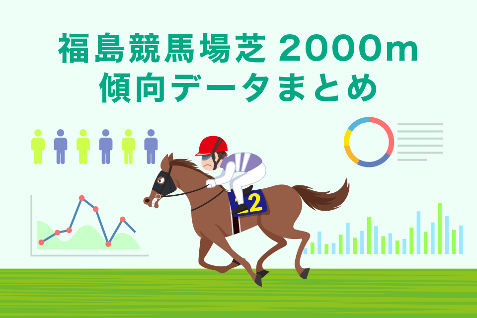 福島競馬場芝2000mの傾向・データまとめ