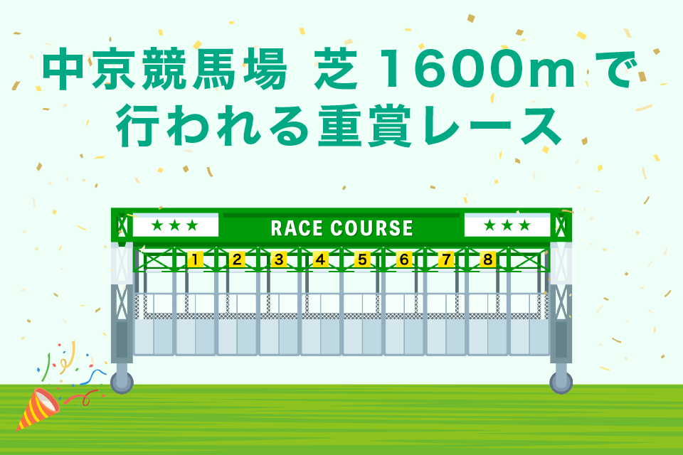 中京競馬場芝1600mで行われる重賞レース一覧