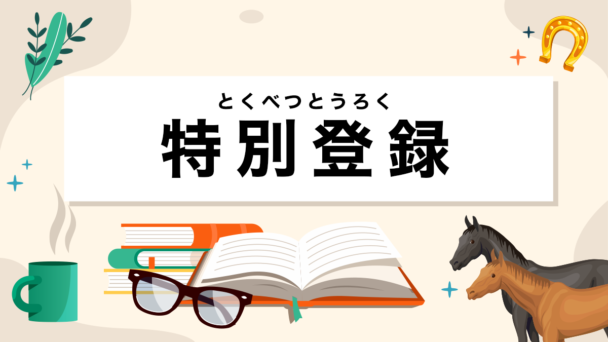 特別登録とは