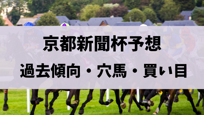 京都新聞杯2024予想